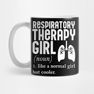 Respiratory Therapy Girl Mug